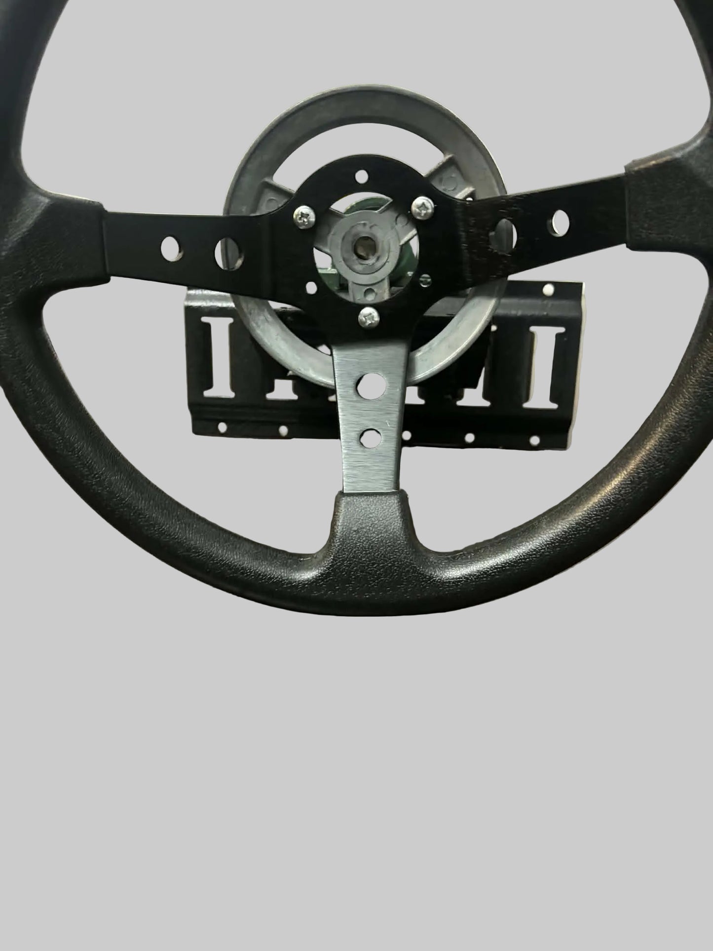 Universal dash mount steering wheel right hand drive vehicle....