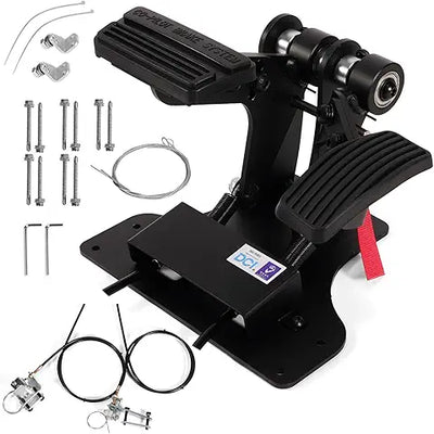 Universal Right Hand Drive pedal Conversion Kit.