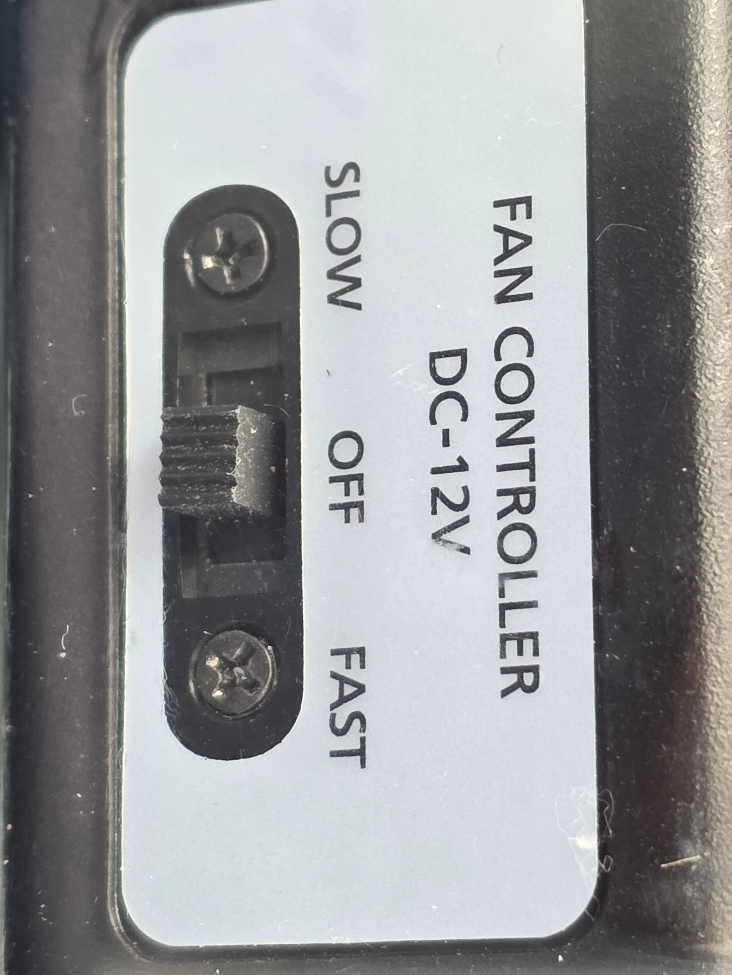 Six inch mail truck dash fan