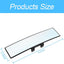 8sanlione 12 Inch Panoramic Car Rearview Mirror, Blue