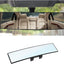 8sanlione 12 Inch Panoramic Car Rearview Mirror, Blue