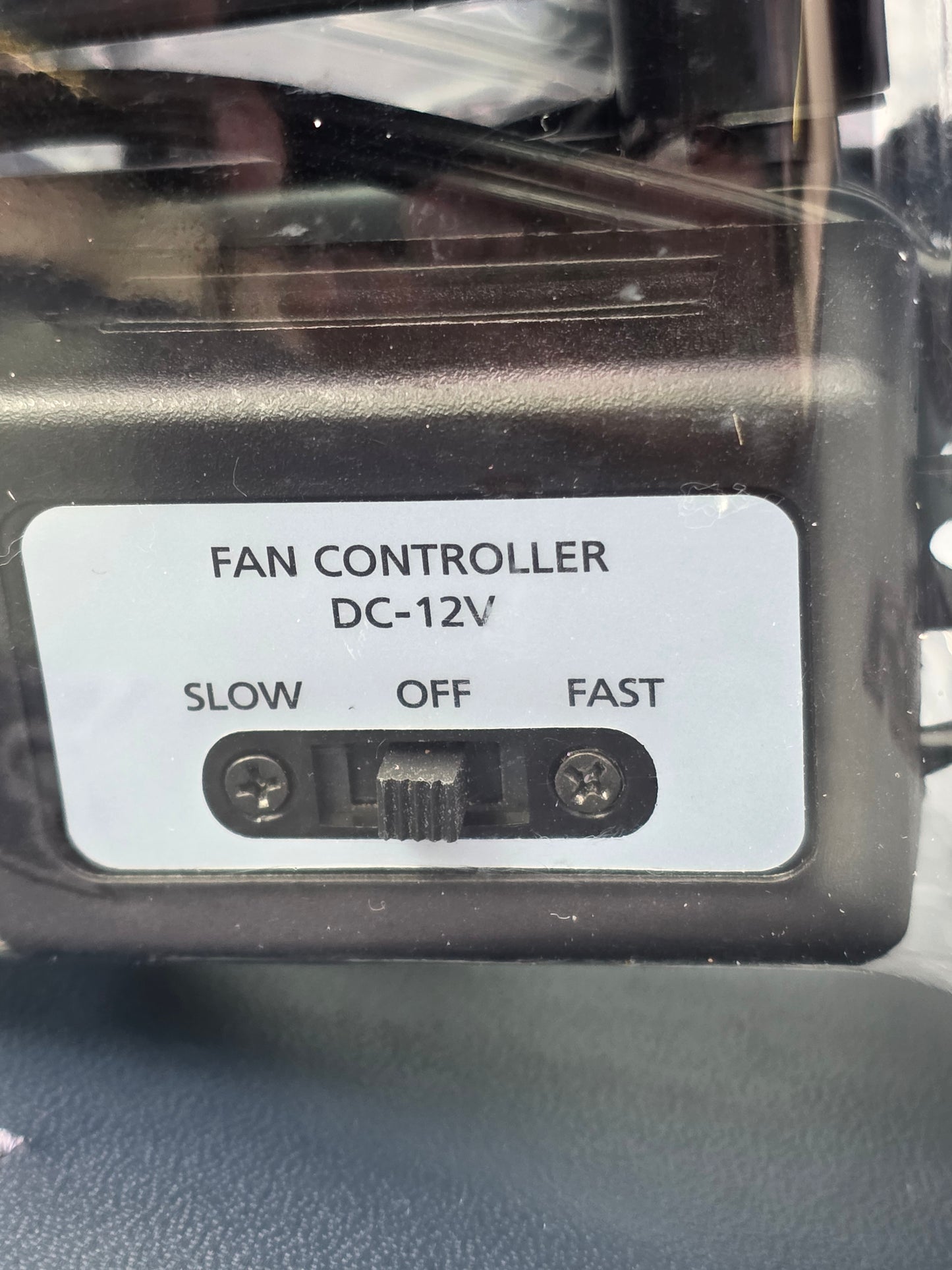 Six inch mail truck dash fan