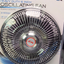 Six inch mail truck dash fan