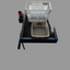 Post office vehicle mail tray sized 2' x 2.5'